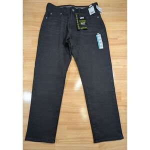 Lee Extreme Motion MVP Athletic Taper Jeans Mens 30x30 Vintage Black 112357940